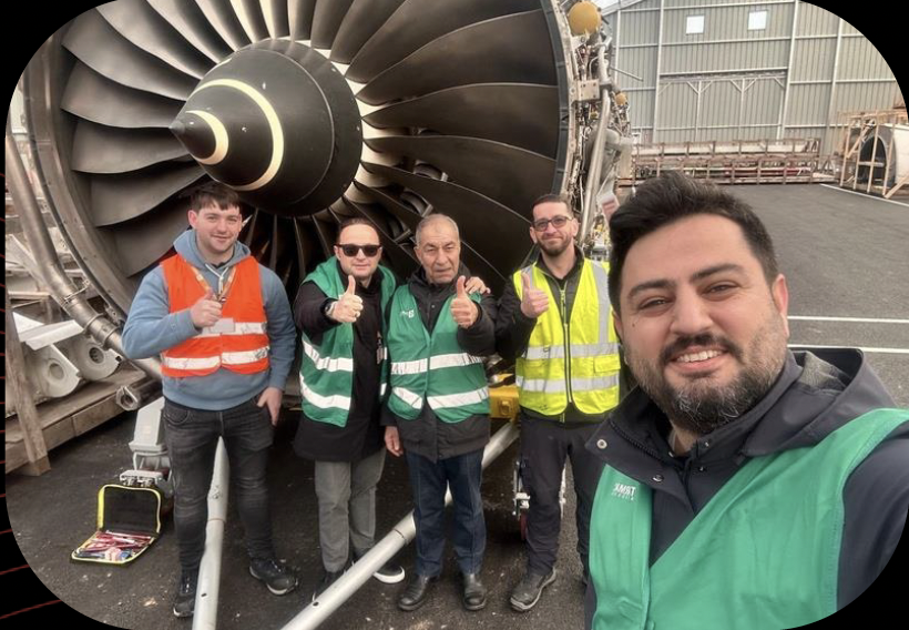 Engine boroscope inspection